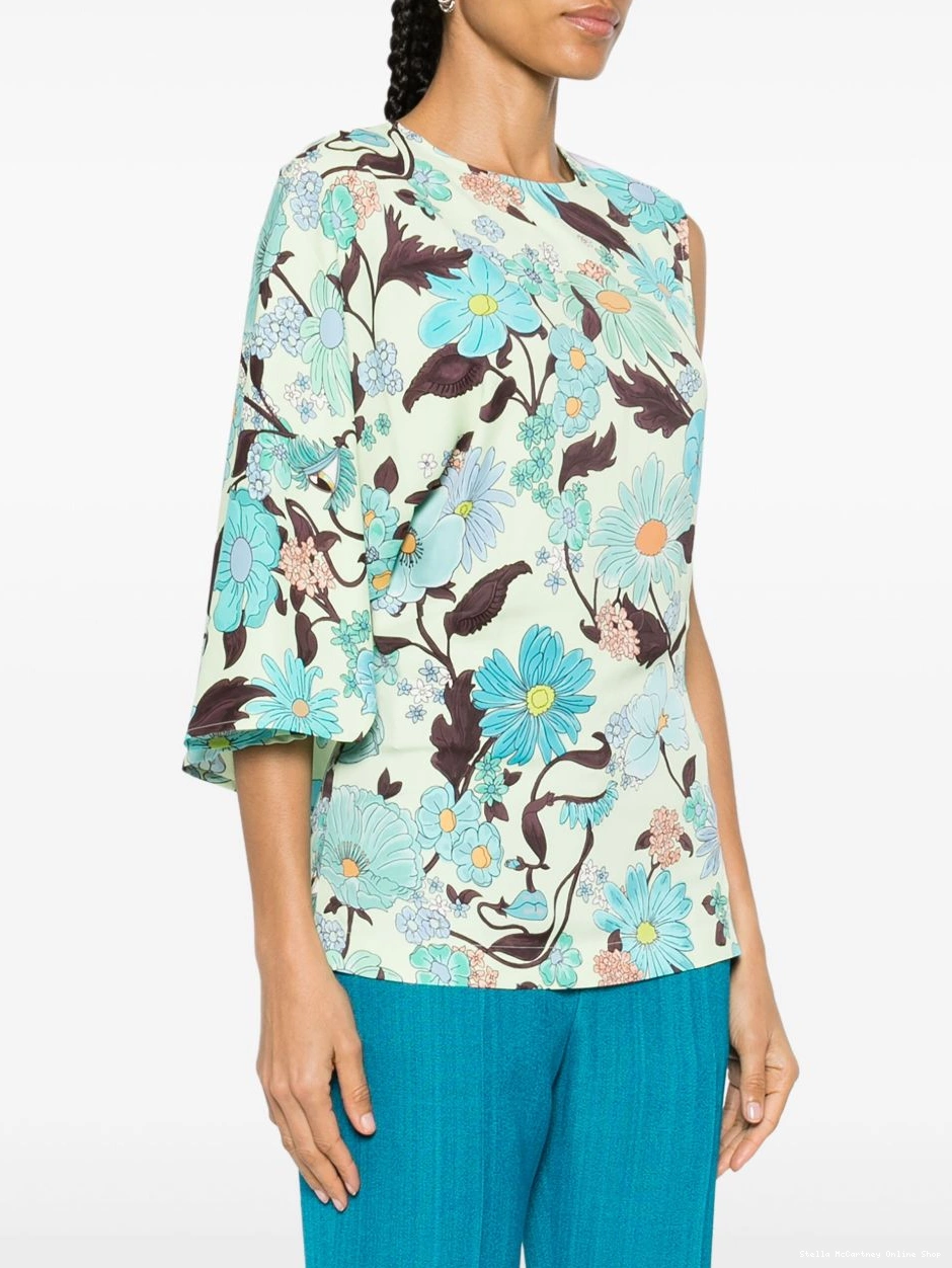 Cheap McCartney Stella blouse Garden-print Women 0718